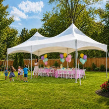 TentandTable 15' x 30' Premium High Peak Frame Party Tent, Clear Top