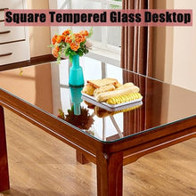 Tempered Glass Table Top, Glass Table Top, Thick Tempered Glass Table Top, Tempered Glass Table Top, Flat Tempered Glass Table Top, Glass Dining Table, with Flat Polished Edge ( Size : 100x60cm )