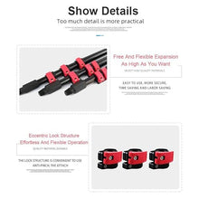 Window Cleaning Pole, 3-in-1 Water Fed Telescopic Brush W Squeegee, 180° Rotatable Brush Head Solar Panel Aluminum Alloy Telescopic Cleaning Brush,3.6 M/11.8 Ft