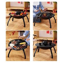 uP9sF2mD Barbecue Grill Fold Barbecue Stove Rack Table Outdoor Heating Indoor Domestic Carbon Tea Cooking Barbecue Charcoal Grill
