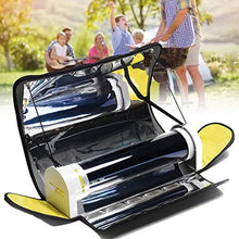 Portable Solar Stove Solar Oven Solar Grill For Picnic Camping BBQ Grill, 550°F Foldable Outdoor Travel Grill, Smoke Free Food Grade Stainless Steel Stove Oven
