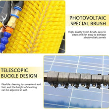 YANDDEA Cleaning Brush Electric Window Cleaning Pole, Water Fed Telescopic Brush, Extendable Cleaner, for Conservatory Roof, Cleaning Photovoltaic & Solar Panels,6M