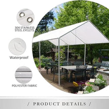 19x40 FT Outdoor Waterproof Rectangle Sun Shade Sail for Patio/Pool UV Protection Canopy Pergola Shade Cover