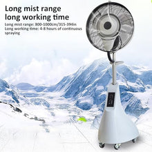 WNGJZZYC Misting Fan, 3 Cooling Speeds with 15L Tank, with Remote Control, Outdoor Commercial Oscillating Pedestal Fans, for Large Outdoor, Factories, Hotels