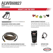 Simpson 4200 PSI Gas Pressure Washer, 4.0 GPM Commercial Power Washer, Honda Engine, 50' Hose, Aluminum Water Blaster Series, 49-State Compliant (ALWB60827)