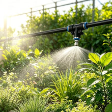 Drip Irrigation System Outdoor Cooling Misting System for Garden/Farm, Reusable Greenhouse Plant Watering Irrigation Kit, Versatile Sprinkler System for Dust Removal