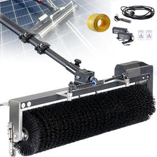 GGAHDSRH Electric Pool Cleaning Brush with Adjustable Carbon Fiber Pole, Extendable 5.5m Window & Solar Panel Cleaner, Efficient Cleaning Tool for Pools and Photovoltaic Systems,5.5m