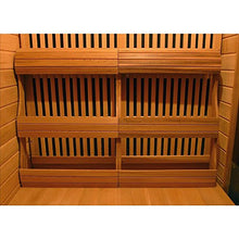 Blue Wave HeatWave SA1318 Klondike 4 Person Cedar Infrared Sauna Bronze