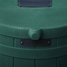 Good Ideas Rain Wizard Water Storage High Quality Collection Barrel with Brass Spigot, Safety Screen, and 50 Gallon Capacity, Green (3 Pack)