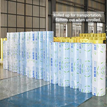 JCQXDL 1.5mm Clear Polycarbonate Sheets,Plastic Roof Panel,Weather-Resistant and Transparent Greenhouse Roofing Sheets,UV Protection Rain Outdoor Awning Covers,Glass Replacement,Easy Cut(1.56x15m)