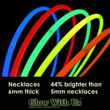 Glow With Us 1200 Glow Stick Necklaces Bulk Assorted Colors