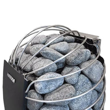 Harvia Spirit SP90E, Spirit Series 9kW Sauna Heater with Xenio Control, Black (Sauna Stones Inlcuded)