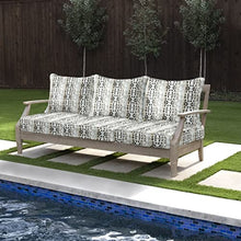 Sorra Home Mali Outdoor/Indoor Cushion Set, 27 x 30 x 5, Multi Color 6 Count