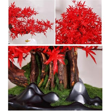 YXIANG56Q Fake Plants Artificial Plants Chinese-Style Pine Tree Ornament for Office Decoration Bonsai Tree