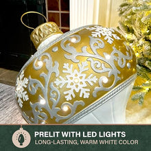 Fraser Hill Farm 28.75-in. Prelit Vintage Ornament Statue with LED Lights, 3D Light up Resin Decoration for Indoor or Outdoor Display, Christmas Decor for Living Room, Yard, Porch