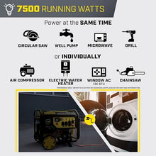 Champion 9375-Watt Electric Start Dual Fuel Portable Generator