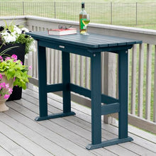 highwood Lehigh Counter Height Balcony Table, Nantucket Blue