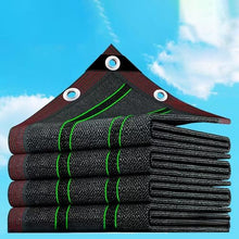 HYDBCNA Shade Cloth for Garden 99% Shading Rate Black Privacy Shade Netting