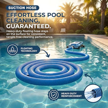 Quvex 1.5 Inch x 66ft Heavy Duty Pool Vacuum Hose with Swivel Cuff, Kink-Free Pool Cleaner Hose, Crush-Proof Design for Large Residential Pools, Fits Manual & Suction Cleaners