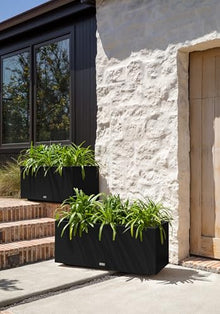 Veradek Block Series Long Box Planter - Rectangular Outdoor Planter
