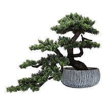 YXIANG56Q Fake Plants Artificial Plant Welcoming Songya Cypress Bonsai Zen Fake Plant Bonsai for Modern Decoration of Indoor and Outdoor Home Office Bonsai Tree, yuqing2022