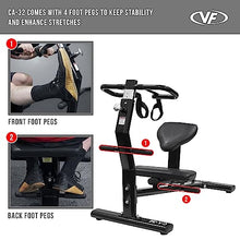 Valor Fitness CA-32 Back Stretch Machine Black