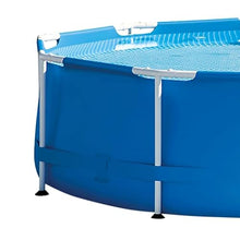 10ft x 30in Metal Frame Round Above Ground Pool w/Swimming Pool Cover