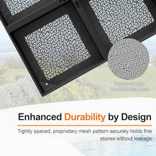 Patioslife Heavy-Duty Patio Umbrella Base with 4 Lockable Wheels 880 lbs, High Capacity Steel Frame, Decorative Modular Rolling Stand for Most Offset Umbrellas, Patio Garden Poolside