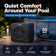 MICOE 18000 BTU Pool Heater for Above Ground Pool Up to 5500 Gallons