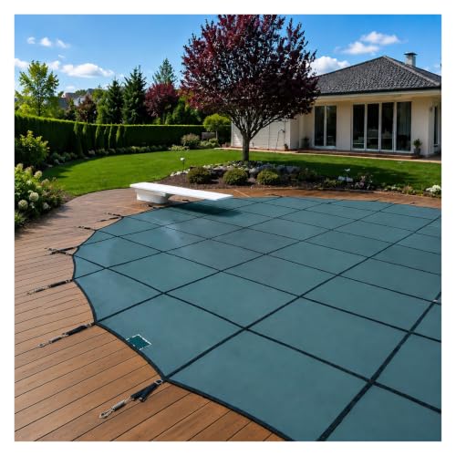 Swimming Pool Covers for Inground Pools High Strength Mesh PP