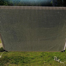 Reflective Aluminet Shade Cloth with Grommets, 90% UV Block Silver Aluminum Sun Shade Netting, Outdoor Sun Shade Cover, for Cars, Dogs, RVs, Patio & Outdoor Use