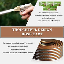Hose Reel Cart Garden Hose Reels for Outside Heavy Duty Hose Reel Cart Set, Household Stainless Steel Hosemobile, Sturdy Gardening Pipe Storage Rack, for Outside Garden Yard(Size:Hose Reel+40m Pipe)