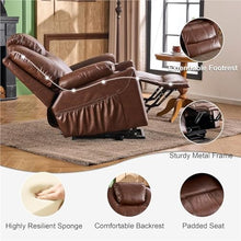 Power Lift Recliner Chair with Heat and Massage for Elderly Adults