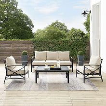 Crosley Furniture Kaplan 4-Piece Sofa Patio Set