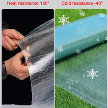 Polycarbonate Sheets All-Weather Outdoor Greenhouse Covering, Plastic Roofing Sheets Rainproof Insulation Protection(1.56x1212m)