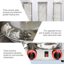 CVGfko Commercial Vertical BBQ Machine - Stainless Steel Shawarma & Doner Kebab Grill, Spinning Broiler for Restaurant, Kitchen & Camping Use, High-Efficiency Cooking Equipment