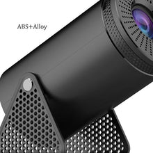 YMGSCC Outdoor Portable Projector for Home Use Projecting Onto White Wall