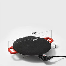 Round Barbecue Stove Household Electric Barbecue Pot Plate Smokeless Non-stick Grill