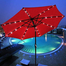 Dntum Outdoor Garden Parasols Parasols Solar Light UmbrellaparasolOutdoor LED Umbrellas Self Charging LED Garden Umbrella 3 M