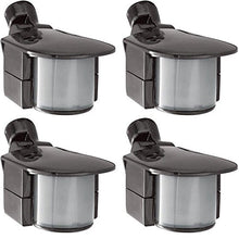 RAB Lighting SMS500 Mini Sensor, 180 Degrees Detection Pattern, 500W Power, 120V, Bronze Color (Pack of 4)