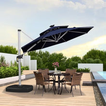 OROTLECT Cantilever Umbrella With Wheels Base