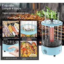 Electric Oven Automatic Rotary Skewer Smokeless Barbecue Grill Cup BBQ Kebab Machine