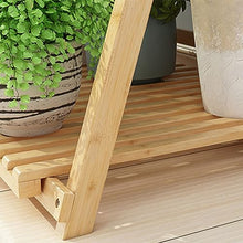 ZOCWJK Plant Shelf Indoor Plant Stand 4 Tier Foldable Corner Shelf Rack Simple and Fresh Flowerpot Stand Multifunctional Flower Stand,White-70cm