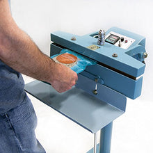 JORESTECH 12" Foot Pedal Constant Heat Sealer Heavy Duty Green & White