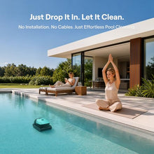 Beatbot Sora 10 Cordless Pool Vacuum Robot for Inground & Above Ground Pools, 6800 GPH Suction, Floor/Wall/Waterline/Shallow Area Cleaning, Waterline Parking, Cyan Green