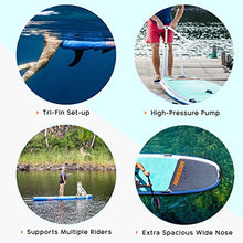 MISSION Zen Inflatable Stand Up Paddle Board iSUP 11'5" x 34" x 6