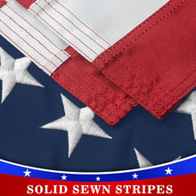 High Wind American Flag Outdoor 12x18 Ft, Long Lasting US Flags for Outside
