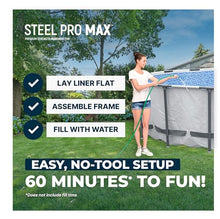 Bestway Steel Pro MAX 18' x 48" Above Ground Swimming Pool Set with Pump