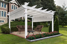 Vita Monterey 12' x 12' Vinyl Pergola White