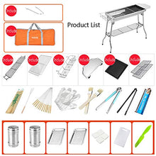 IIPOSAQQ Oven Full Set of Barbecue Tools Stainless Steel Field Carbon Barbecue Stove Home Barbecue Grill Outdoor Barbecue Stove